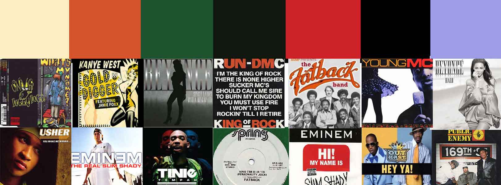 HipHop colour studies