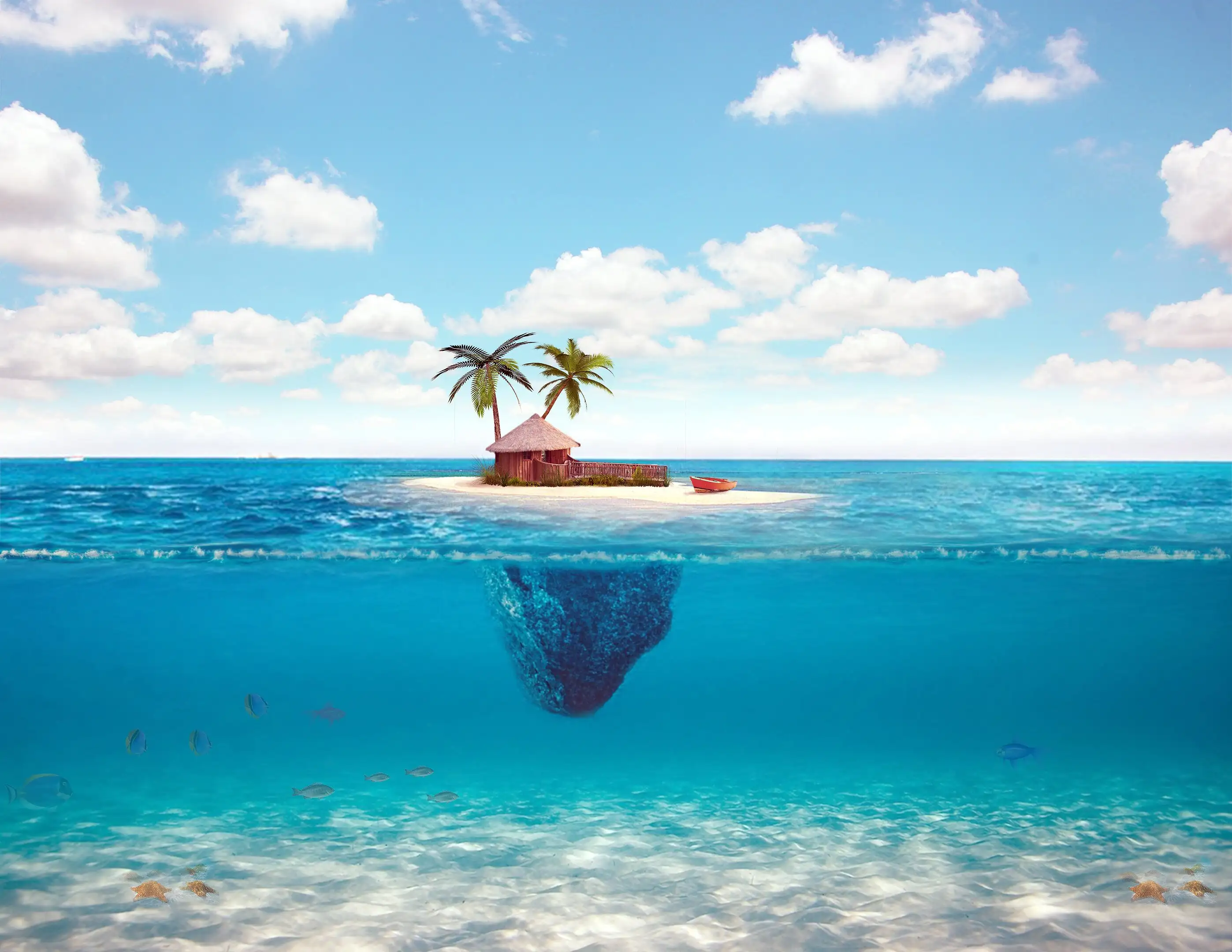Shiver studio set visual assembled from multiple assets